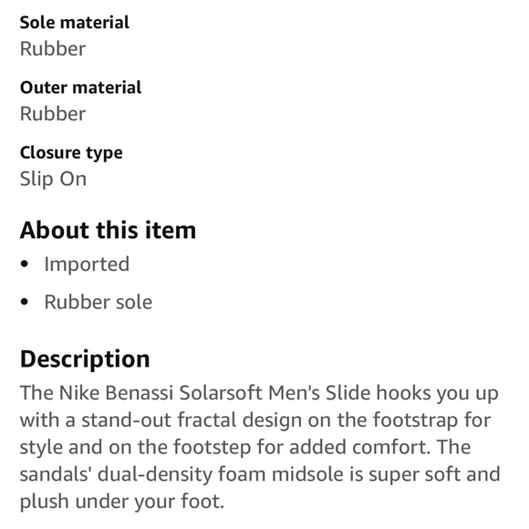 Nike Men’s Slides